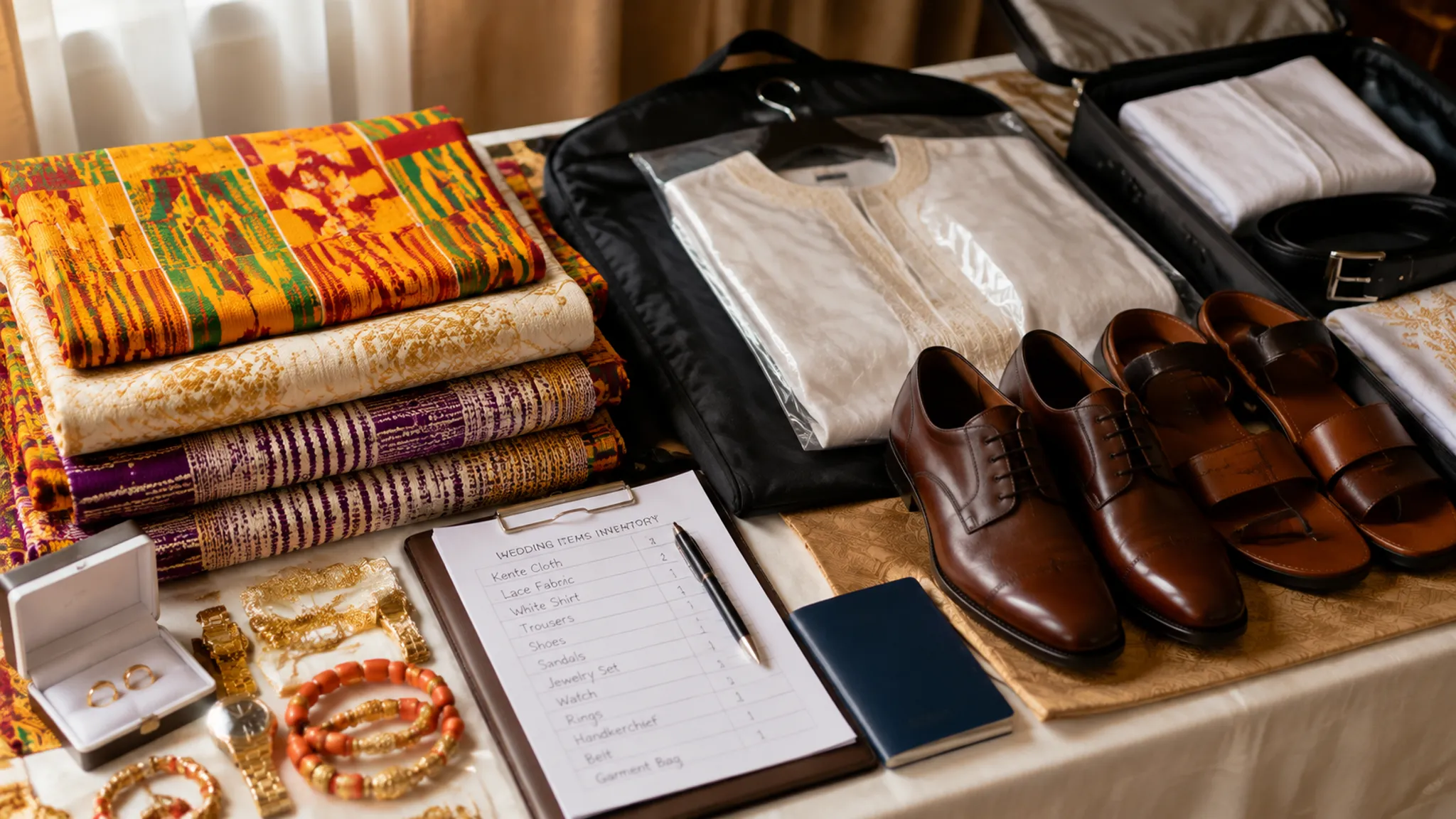 Carrying, Shipping, Renting, or Sourcing Wedding Items in Ghana